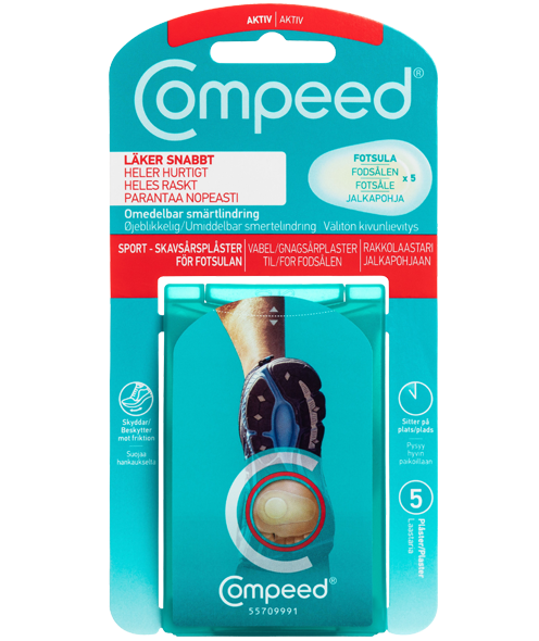 Compeed® Sport vabelplastre til under fødder